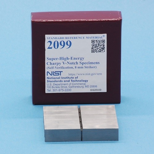 NIST SRM 2099 超高能夏比 V 型缺口試樣（標(biāo)準(zhǔn)品）