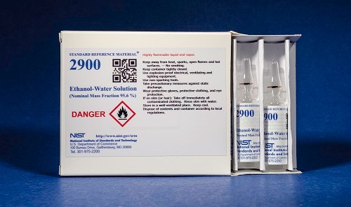  SRM 2900 - 乙醇-水溶液(標(biāo)稱質(zhì)量分?jǐn)?shù)95.6%)