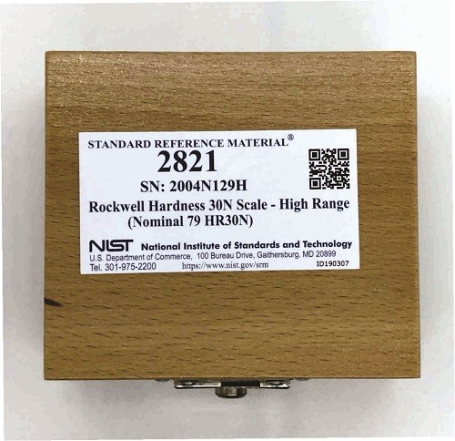 SRM 2821 - 洛氏硬度30N刻度-高量程(公稱79 HR30N)