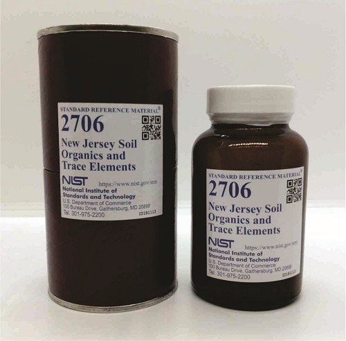 SRM 2706 - 新澤西土壤、有機和微量元素