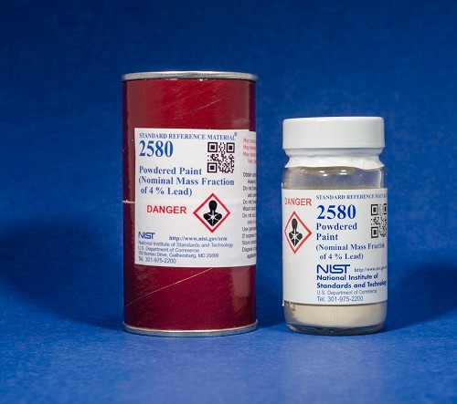 SRM 2580 - 粉狀油漆(標稱質量分數(shù)為4%鉛)