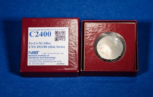 SRM C2400 - Fe-Cr-Ni合金UNS J 92180(盤形)