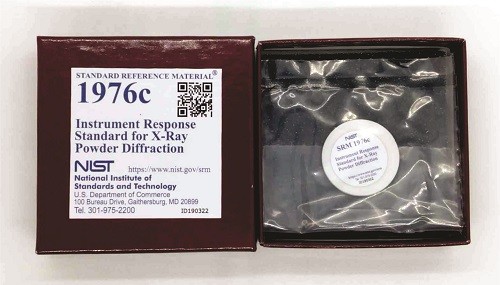 SRM 1976c - X射線粉末衍射儀器響應(yīng)標準