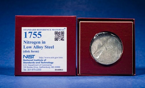 SRM 1755 - 低合金鋼中的氮標(biāo)準(zhǔn)品