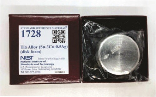 SRM 1728 - 錫合金標(biāo)準(zhǔn)品