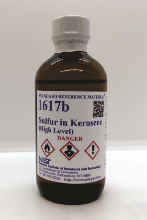 SRM 1617b - 煤油中的硫(高水平) 標(biāo)準(zhǔn)品