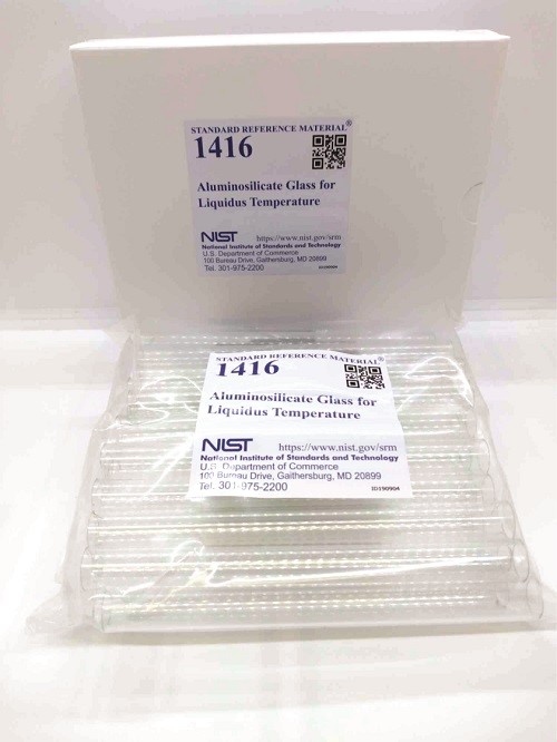SRM 1416 - 液相線溫度用硅酸鋁玻璃標準品