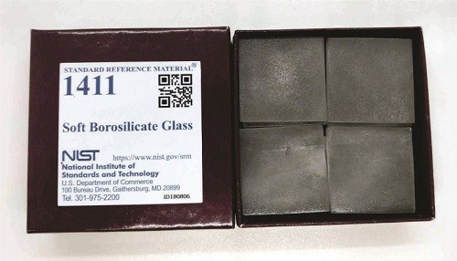 SRM 1411 - 軟硼硅酸鹽玻璃標準品