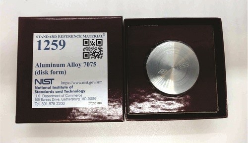 SRM 1259 - 鋁合金7075標(biāo)準(zhǔn)品