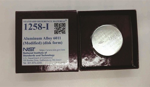 SRM 1258-I - 6011鋁合金(改進(jìn)型)(圓盤形式)標(biāo)準(zhǔn)品