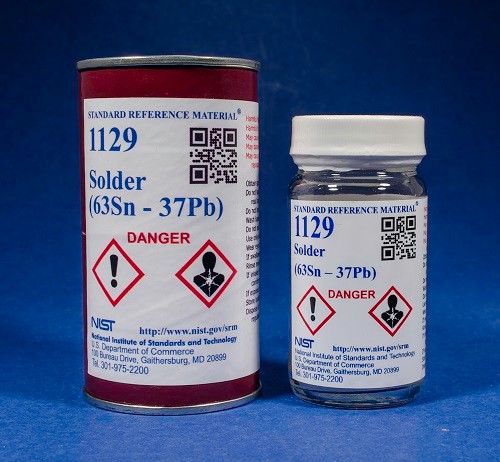  SRM 1129 - 釬料(63Sn37Pb)標(biāo)準(zhǔn)品