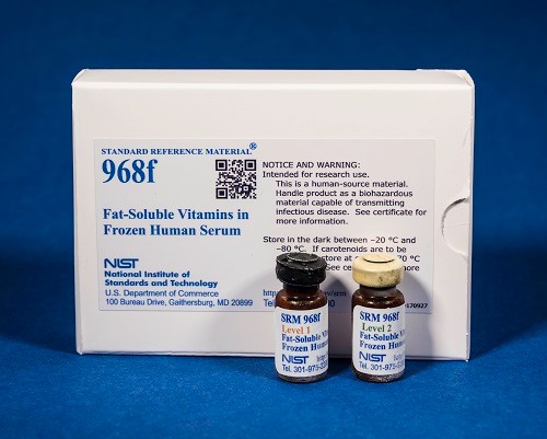 SRM 968f - 脂溶性維生素（人血清）