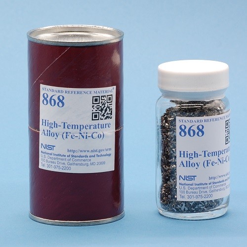 SRM 868 - 高溫合金(Fe-Ni-Co)標準品