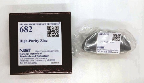  SRM 682 - 高純鋅 標(biāo)準(zhǔn)品