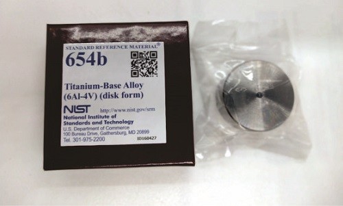 SRM 654b - 鈦合金，鋁-釩標準品
