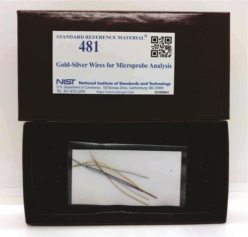 SRM 481 - 微探針分析用金銀絲標(biāo)準(zhǔn)品