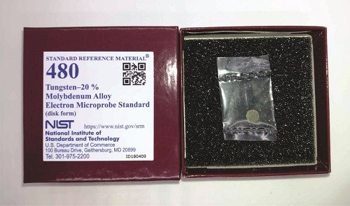SRM 480 - 鎢20%鉬合金電子探針標(biāo)準(zhǔn)標(biāo)準(zhǔn)品