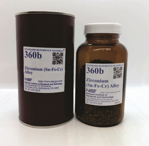 SRM 360b - 鋯(Sn-Fe-Cr)合金標(biāo)準(zhǔn)品